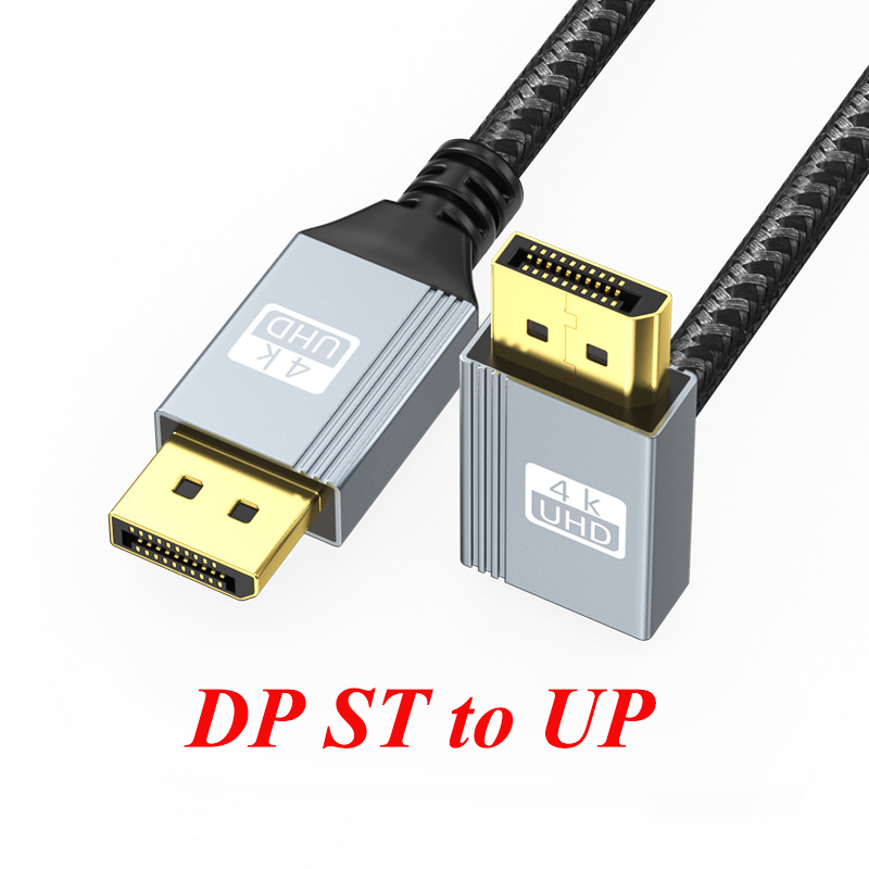 Video Gaming & Esports Usd Acc - Kabel DP dengan Sudut 90 Derajat