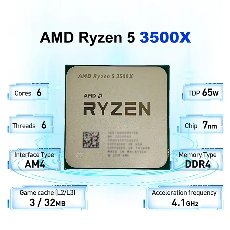 AMD Ryzen 5 3500X 3,6GHz, 6 in - Esports Gaming Pc Build ulasan dan harga