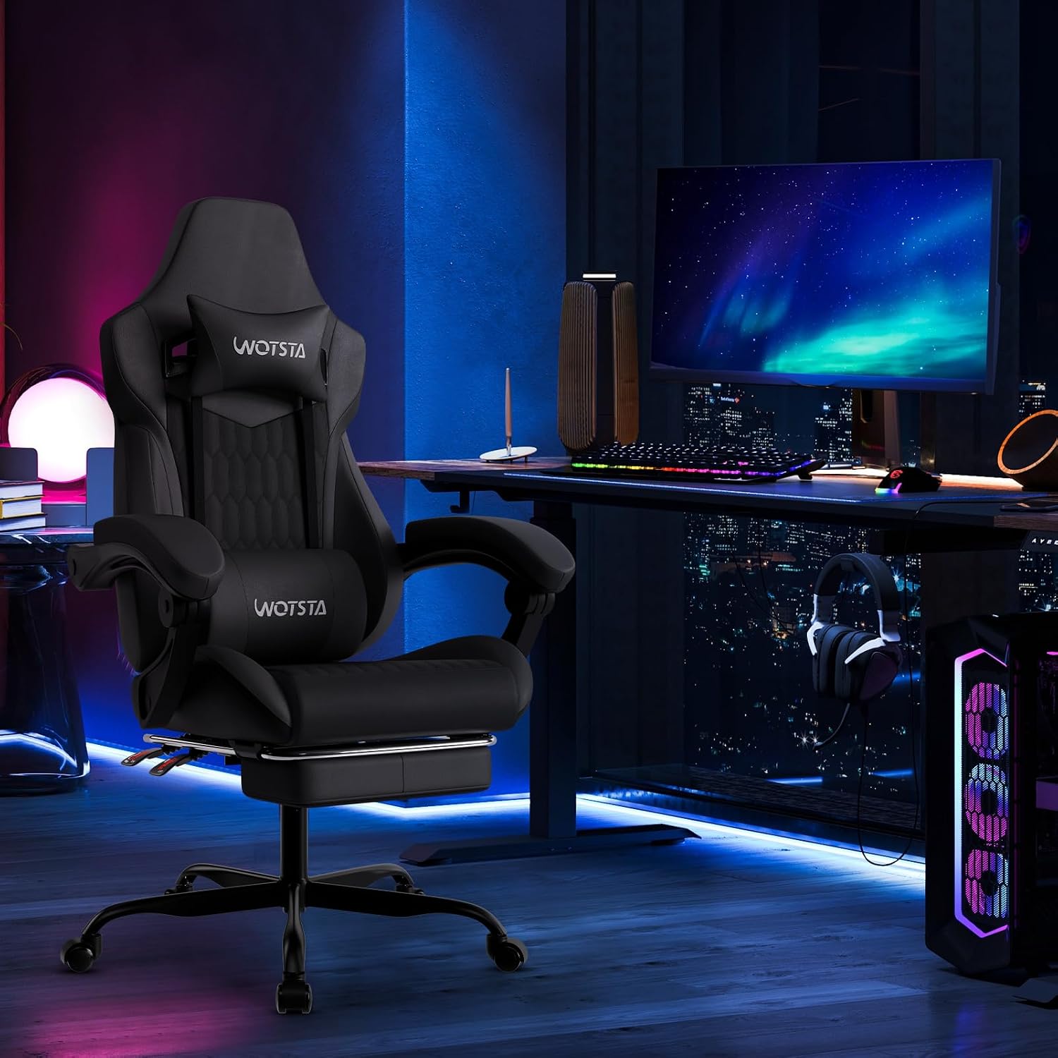 Kursi Gaming dengan Sandaran K - Video Gaming & Esports Usd Acc ulasan dan harga