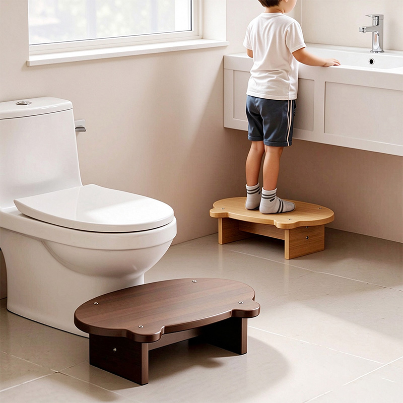 Sandaran Kaki Kayu untuk Dilet - Footrest Under Desk ulasan dan harga