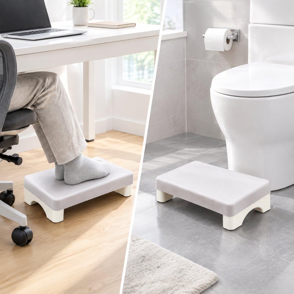 Sandaran Kaki PP Ergonomis unt - Footrest Under Desk ulasan dan harga